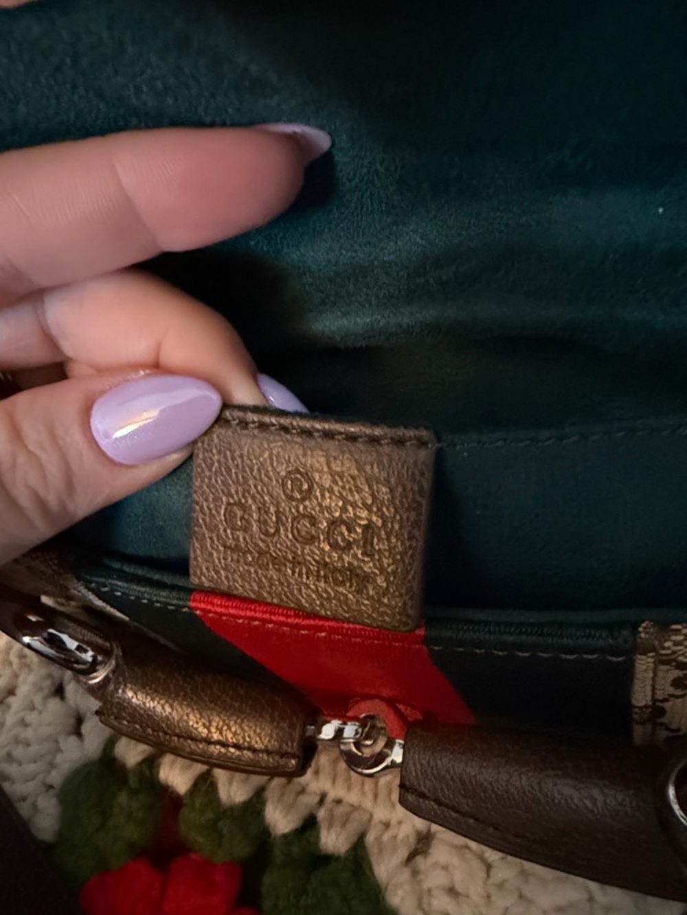 Inspired G horsebit shoulder bag - Picture 4 of 5